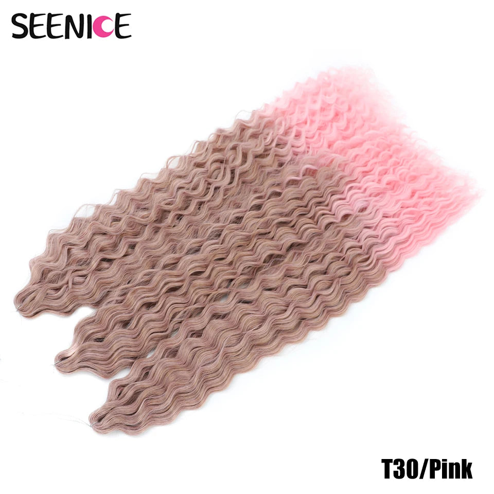 Synthetic Water Wave Twist Crochet Hair - Various Colors Available