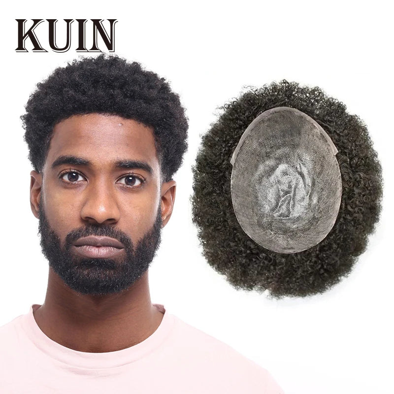 Kuin Kinky Curly - Injection PU Prosthesis Hair System - Various Options Available