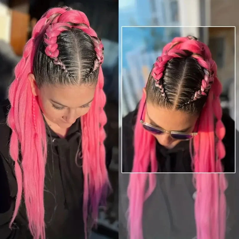 20Inch Synthetic Pre Stretched Yaki EZ Braiding Hair - Various Colors Available