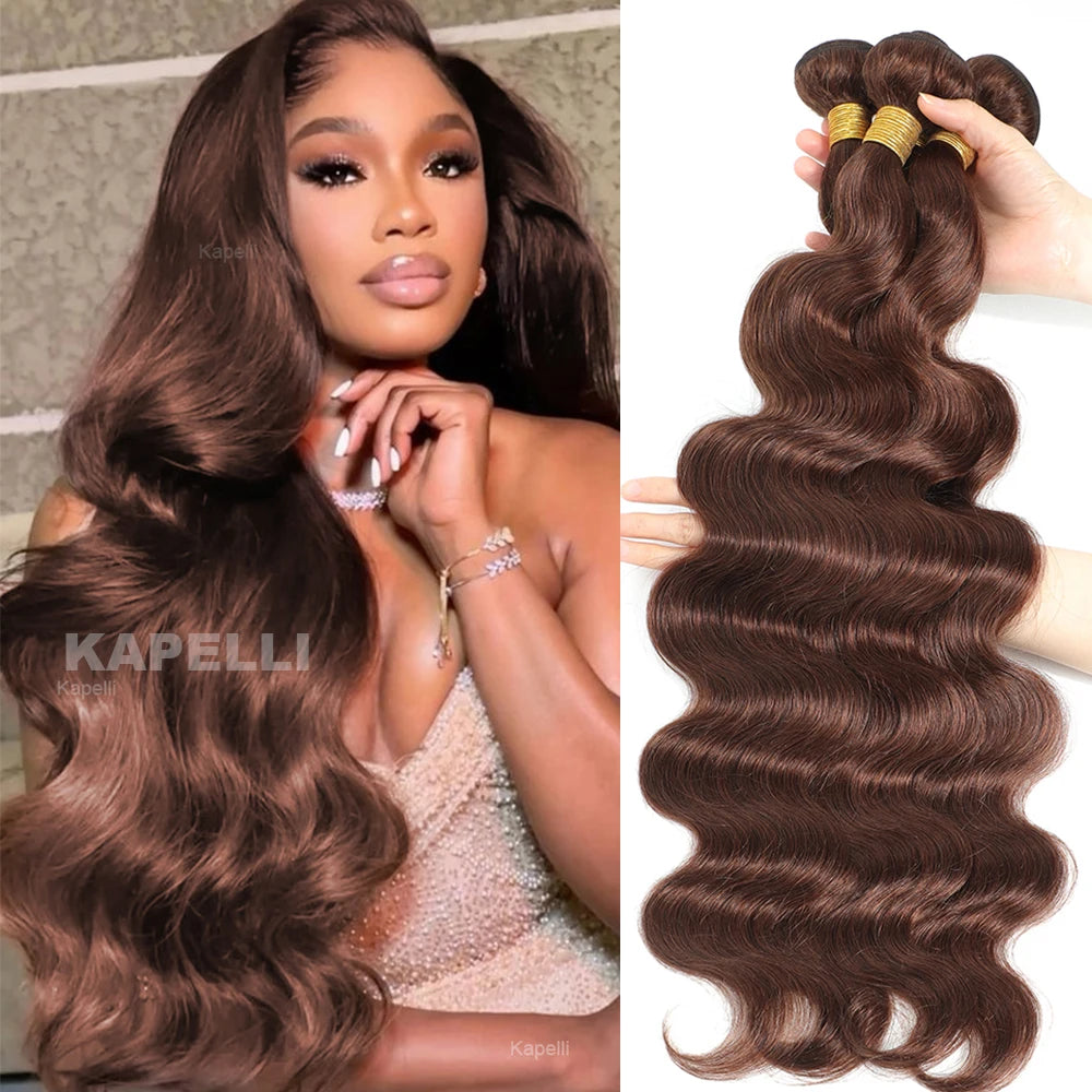 Body Wave Bundles - Human Hair (Two Colors Available)