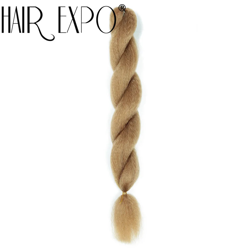26Inch Yaki Straight Braiding Synthetic Hair - Various Colors Available