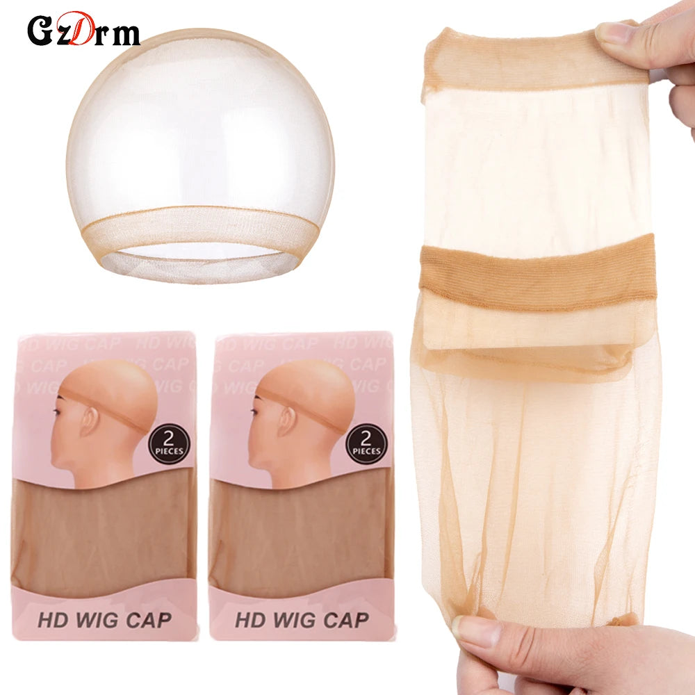 High Quality Transparent HD Lace Front Wig Caps - Nylon Stretch