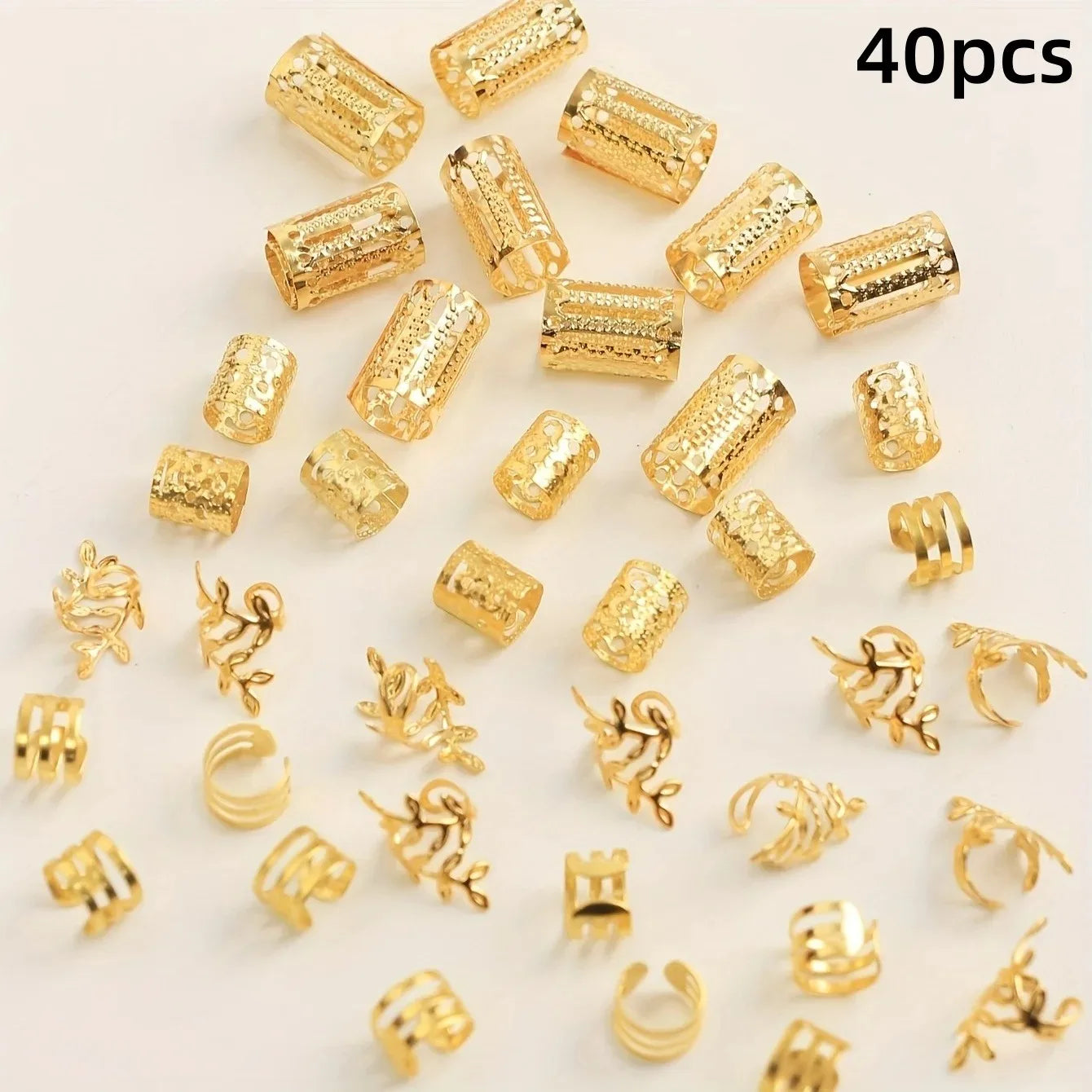 40PCS/Set Elegant Hair Jewelry For Braids