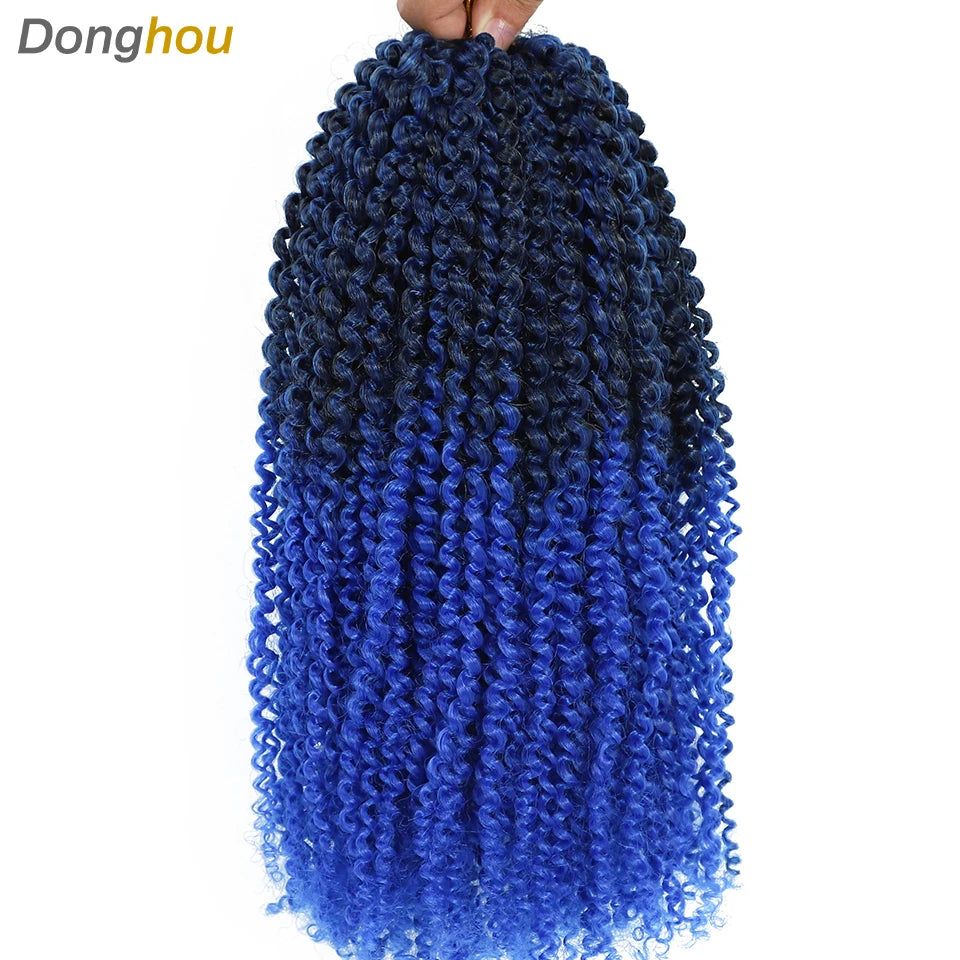 Curly Passion Twist Synthetic Crochet Hair - Various Colors Available