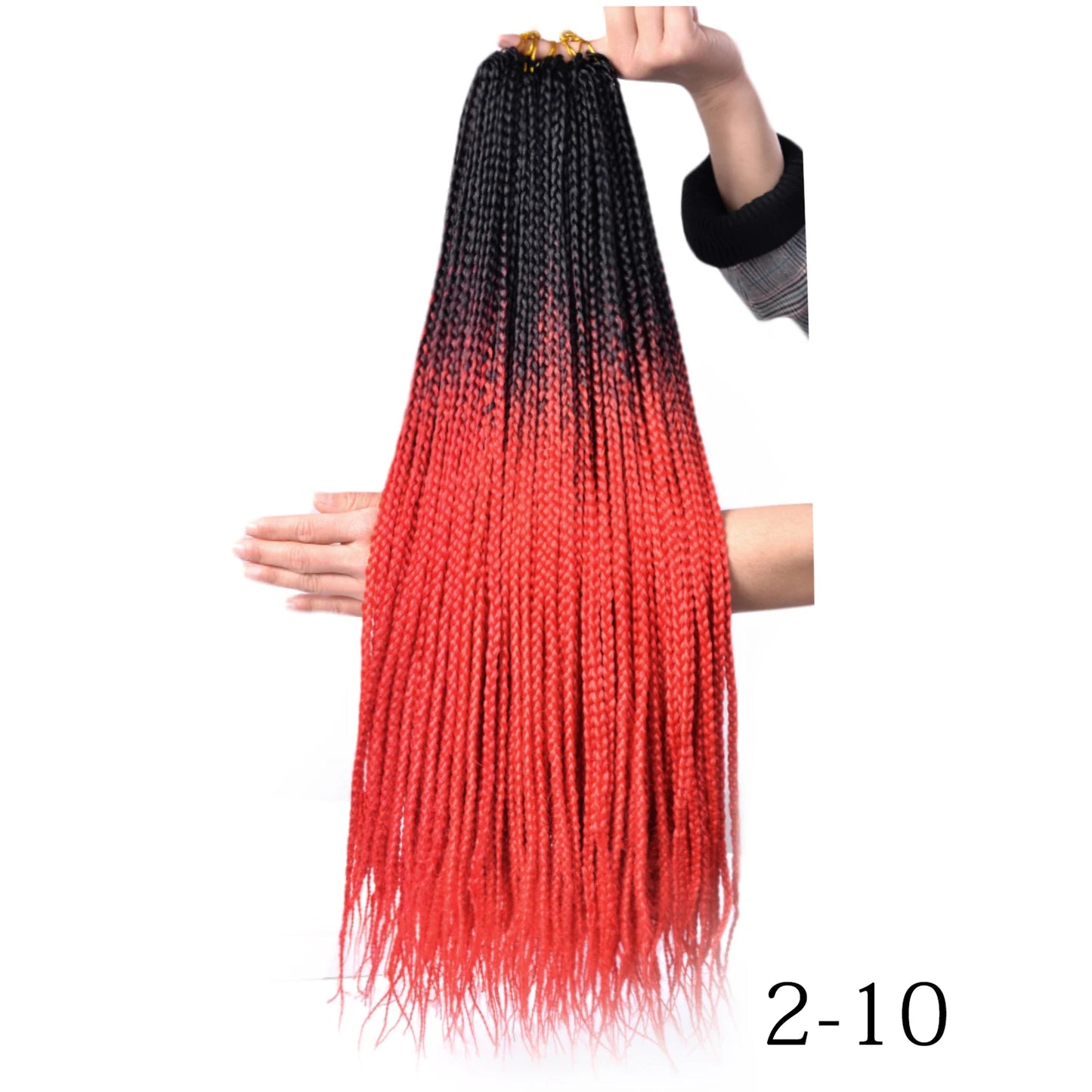 Synthetic Long Pre-Looped Box Braids Crochet Hair