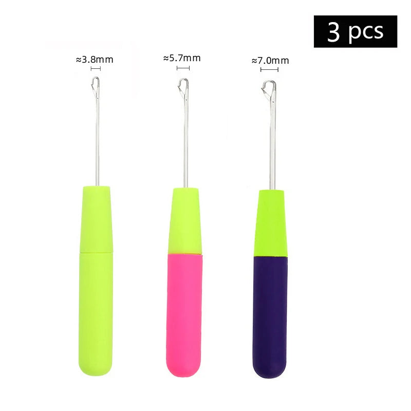 Plastic Crochet Hook Tool for Hair - Other Options Available