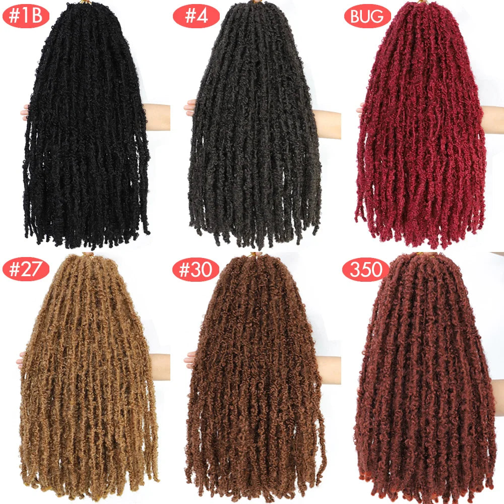 Butterfly Locs Synthetic Crochet Hair - Various Colors Available