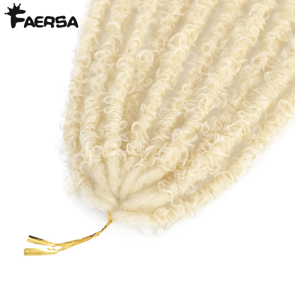 Butterfly Locs Crochet Synthetic Hair - Various Colors Available