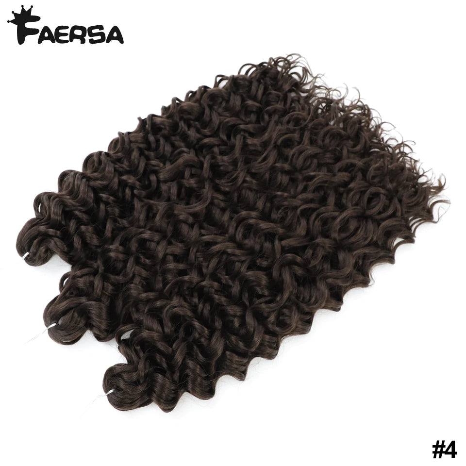 Deep Wavy Twist Synthetic Crochet Hair