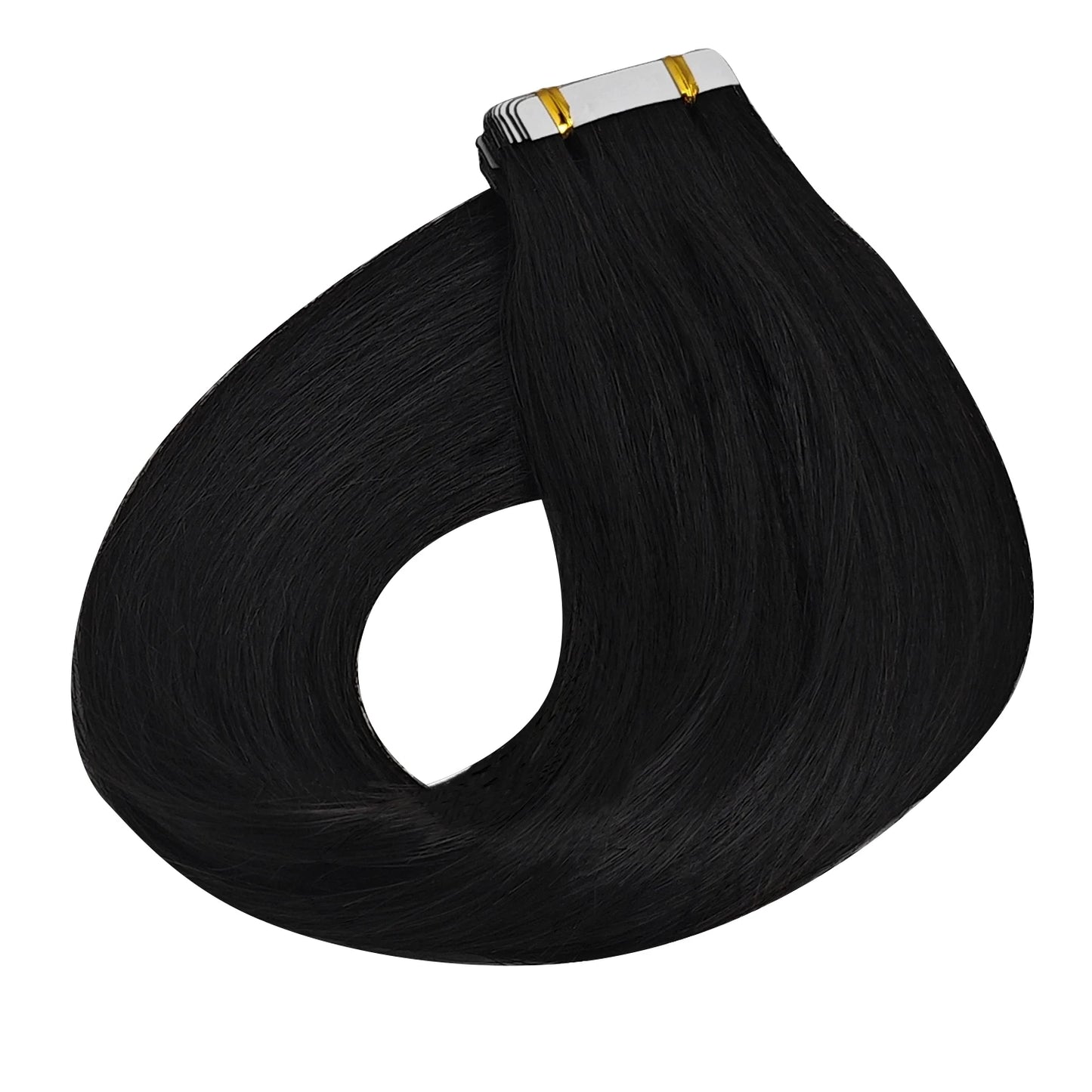 Straight Skin Weft Adhesive Invisible 100% Real Human Hair Tape-Ins