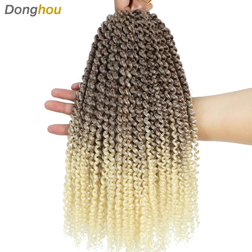 Curly Passion Twist Synthetic Crochet Hair - Various Colors Available