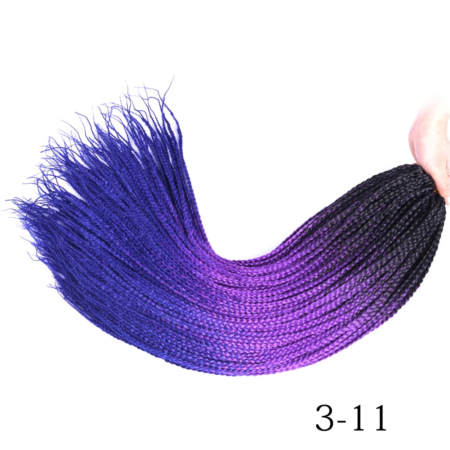 Synthetic Long Pre-Looped Box Braids Crochet Hair