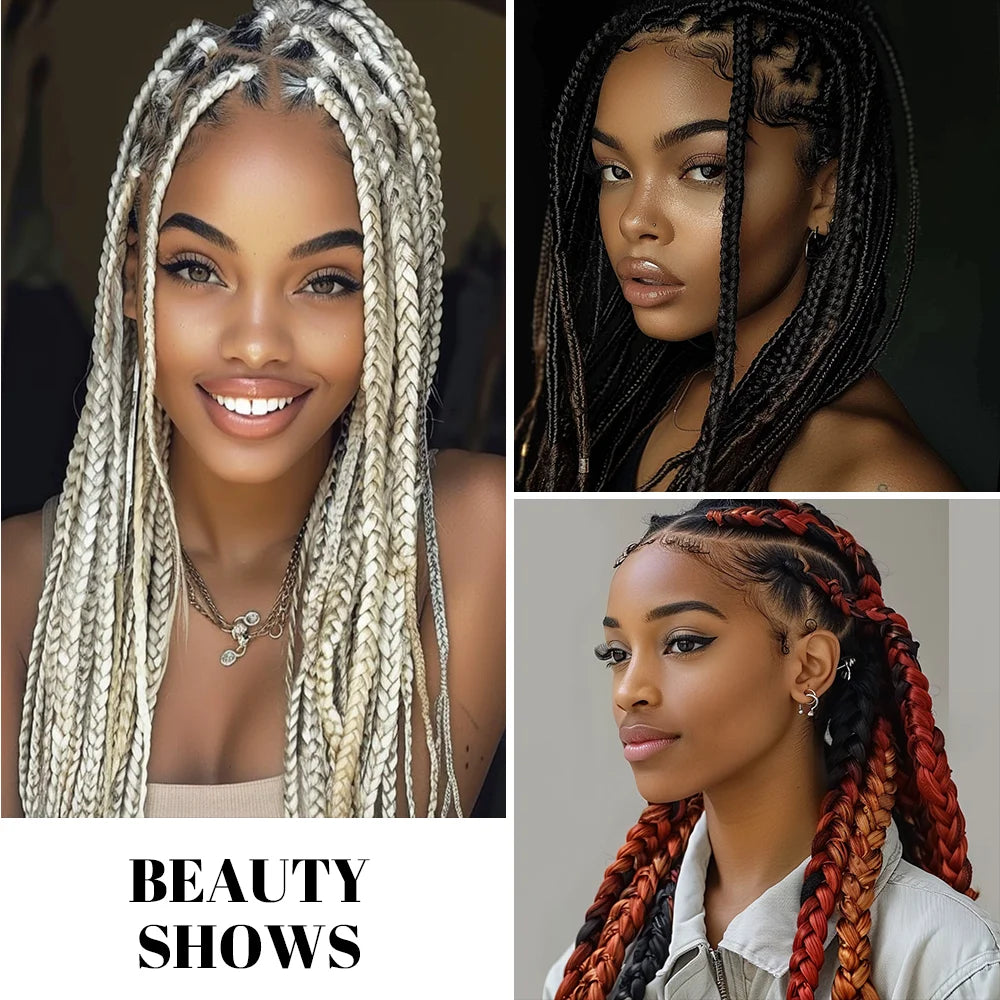 Pre Stretched Synthetic Braiding Hair