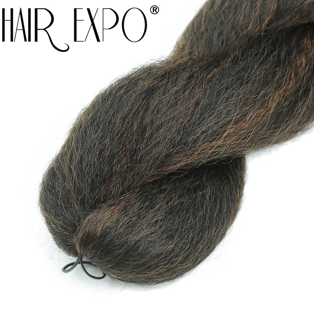 26Inch Yaki Straight Braiding Synthetic Hair - Various Colors Available