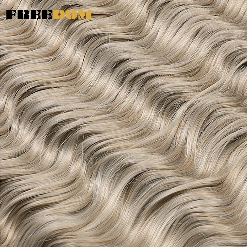 Synthetic Loose Deep Wave Crochet Hair - Various Colors Available
