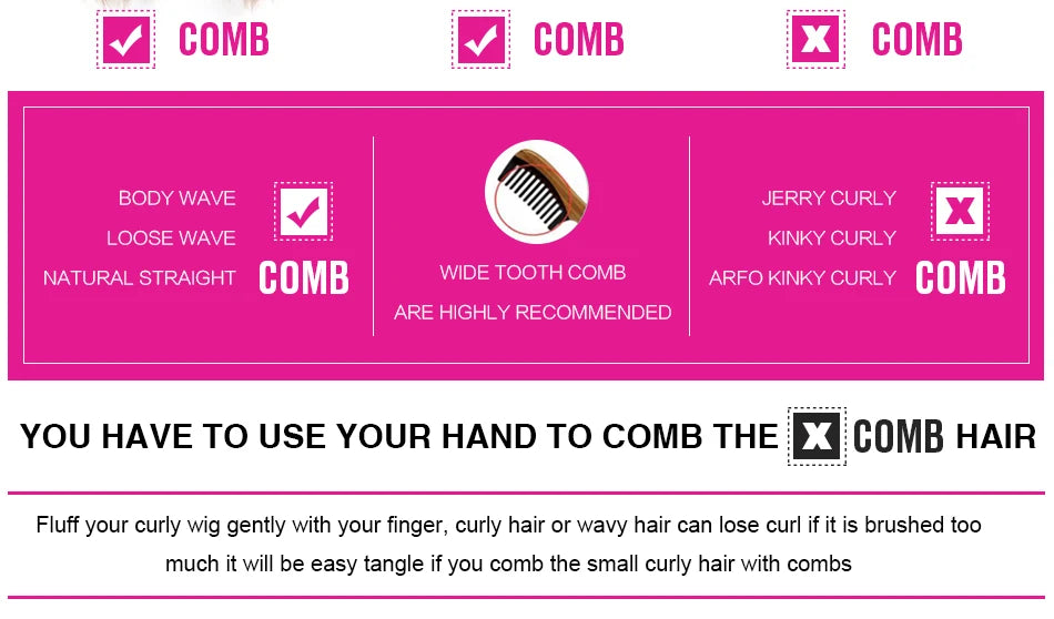 Kinky Straight Human Hair Headband Wig