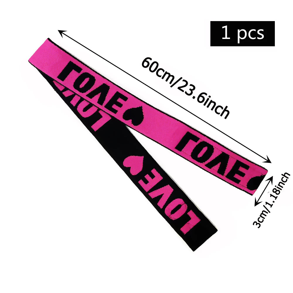 Elastic Adjustable Edge/Melting Headbands - Various Colors Available
