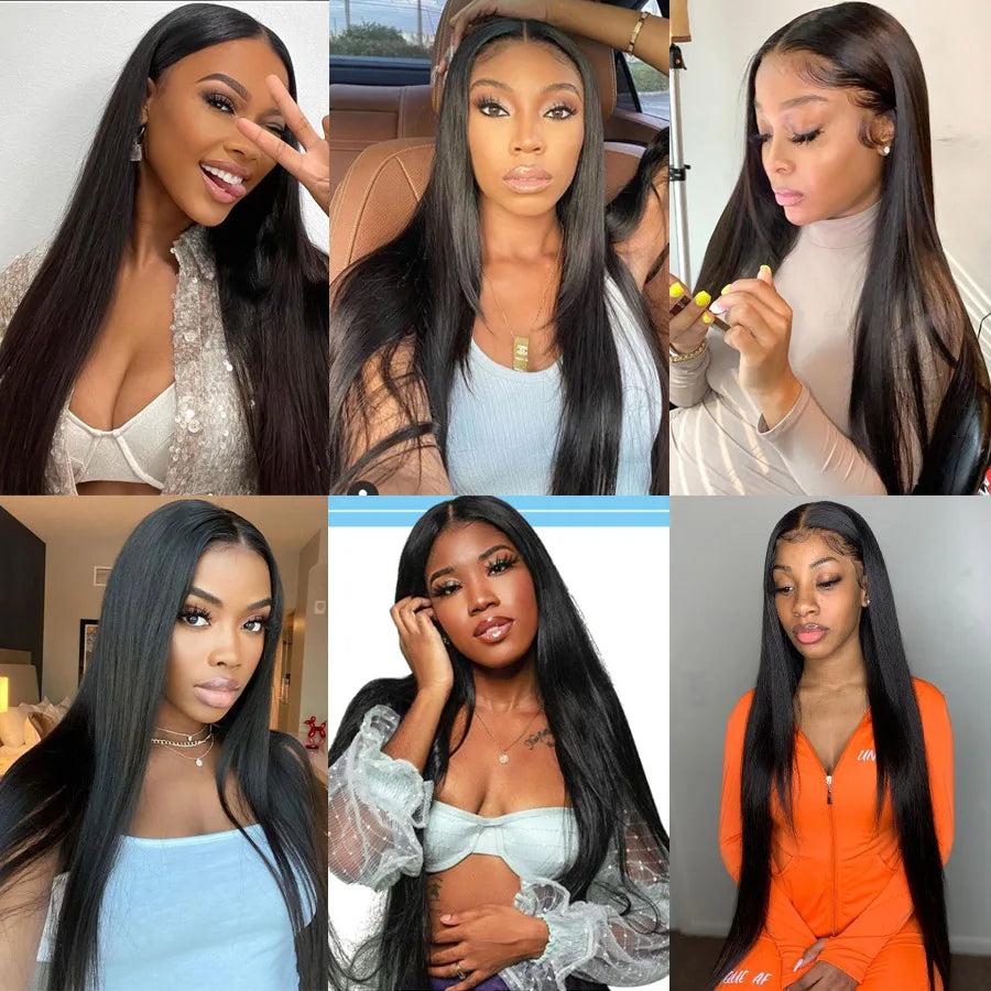 Silky Straight 100% Human Hair Bundles