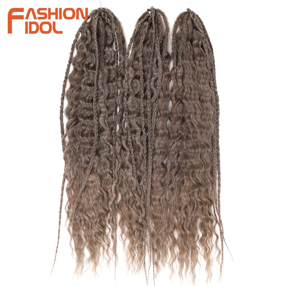 Water Wave Synthetic Crochet Hair - Various Colors Available