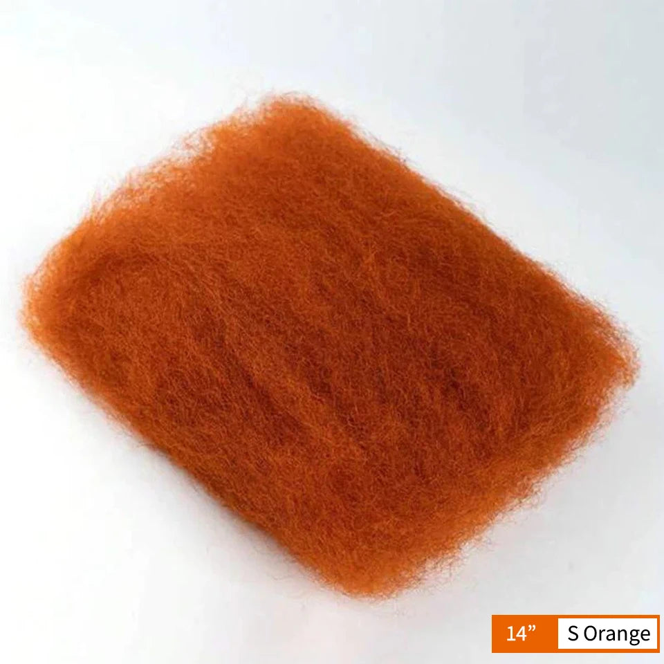 Lightweight Afro Kinky Bulk Braiding Human Hair - Various Colors Available