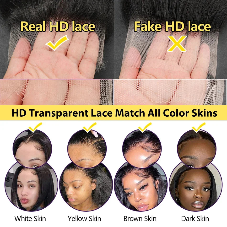 Loose Deep Wave - HD Lace Frontal Human Hair Wig