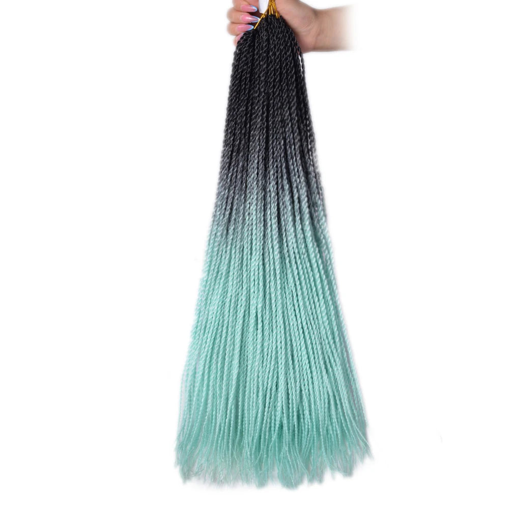 Synthetic Long Pre-Looped Box Braids Crochet Hair