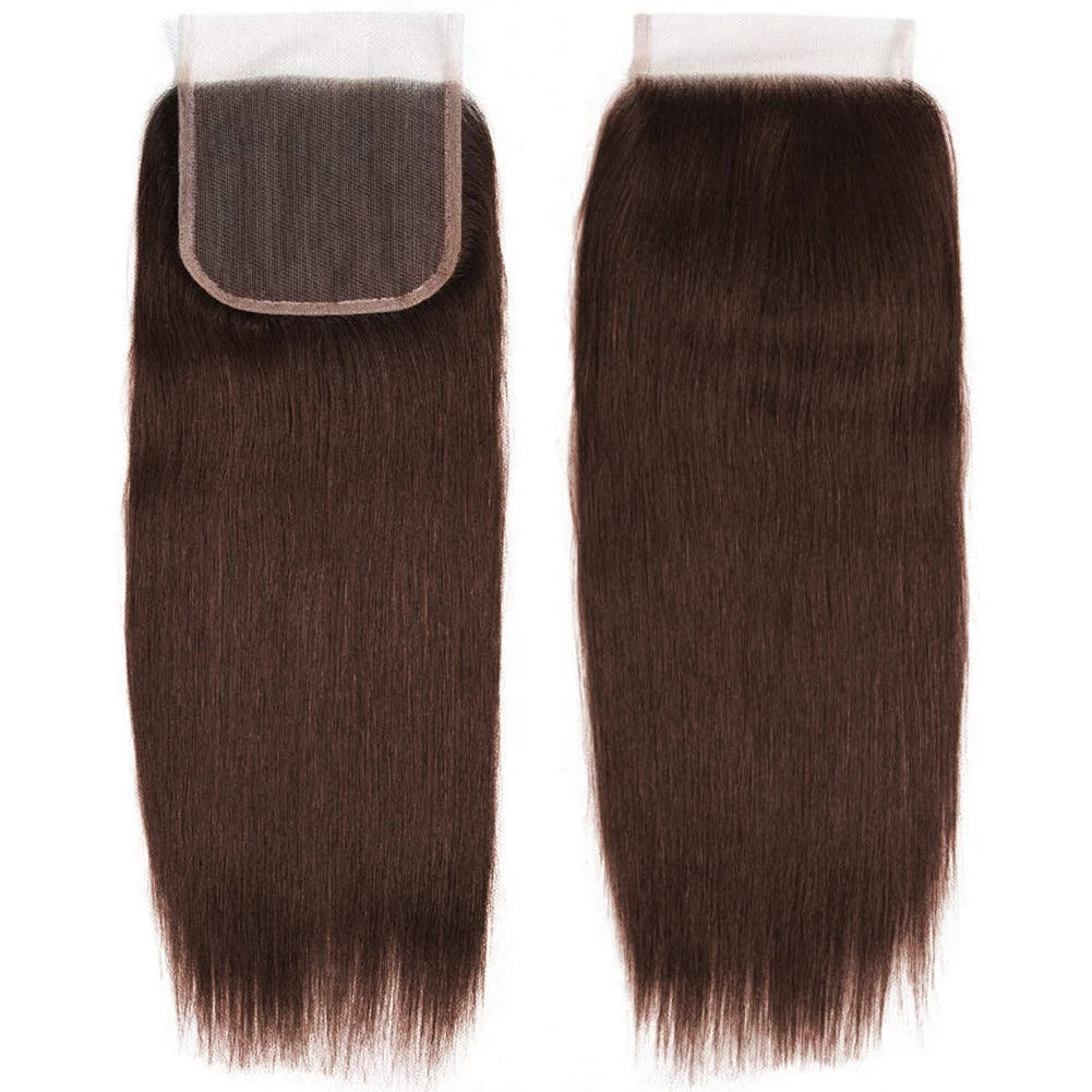 100% Remy Human Hair Transparent Lace Closure or Frontals - Various Options Available