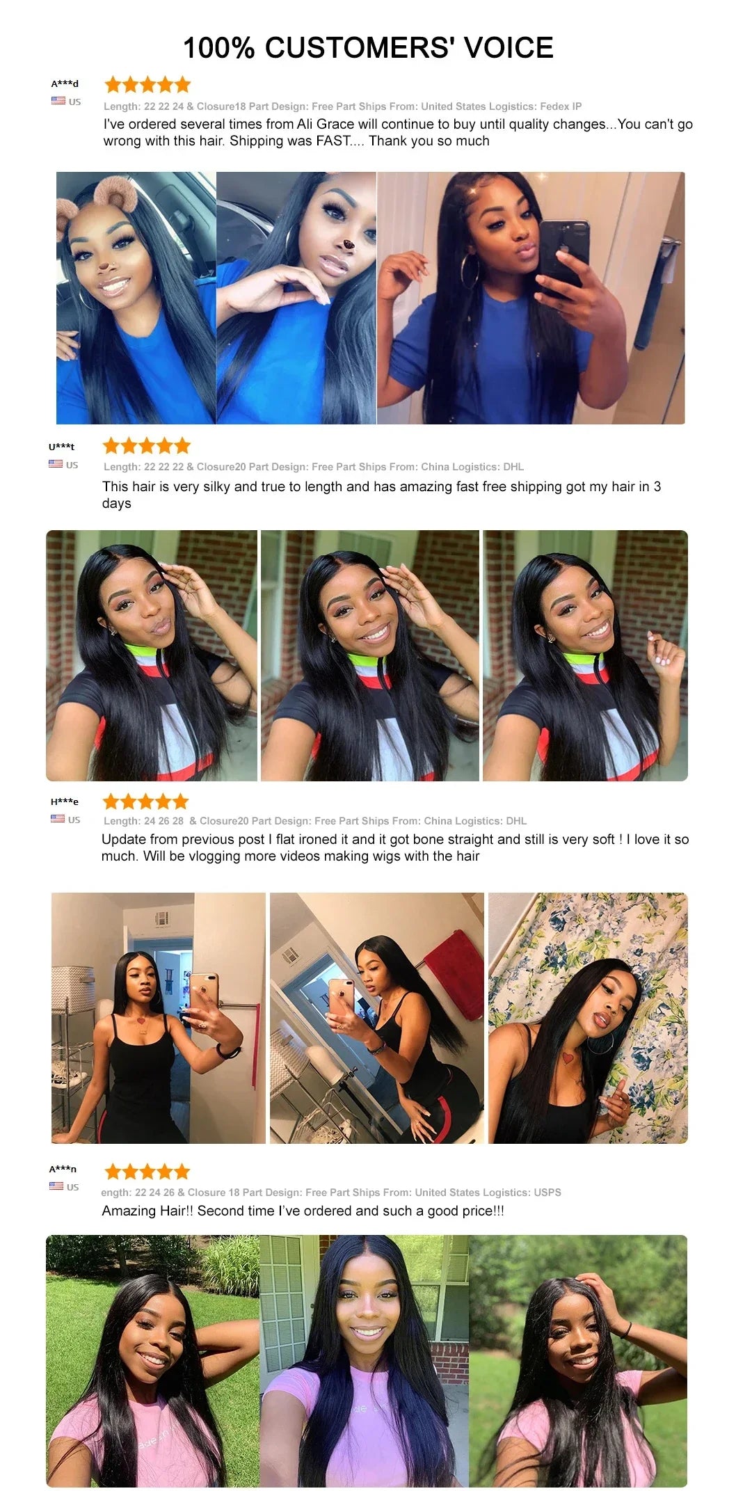 Bone Straight Raw 100% Remy Human Hair Bundles