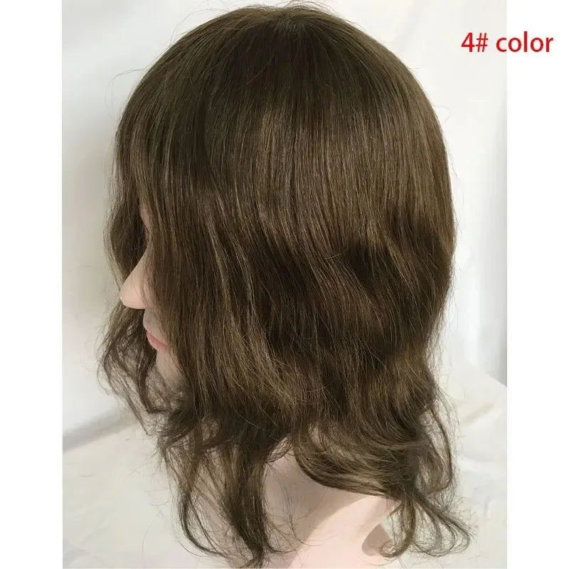 12inch Long Human Hair, Thin Skin Base PU Toupee/Replacement Units - Various Options Available