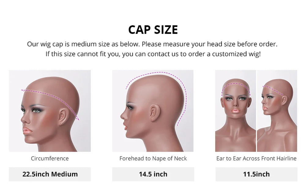 Ombre/Highlight Loose Body Wave - Glueless Human Hair Wig