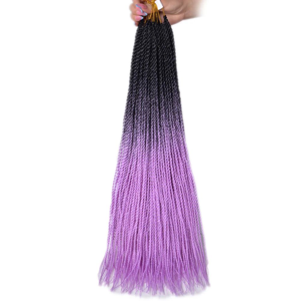 Synthetic Long Pre-Looped Box Braids Crochet Hair