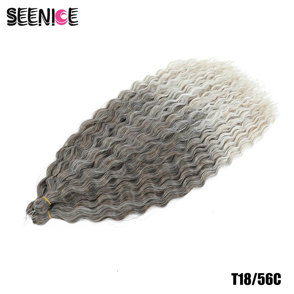 Synthetic Water Wave Twist Crochet Hair - Various Colors Available