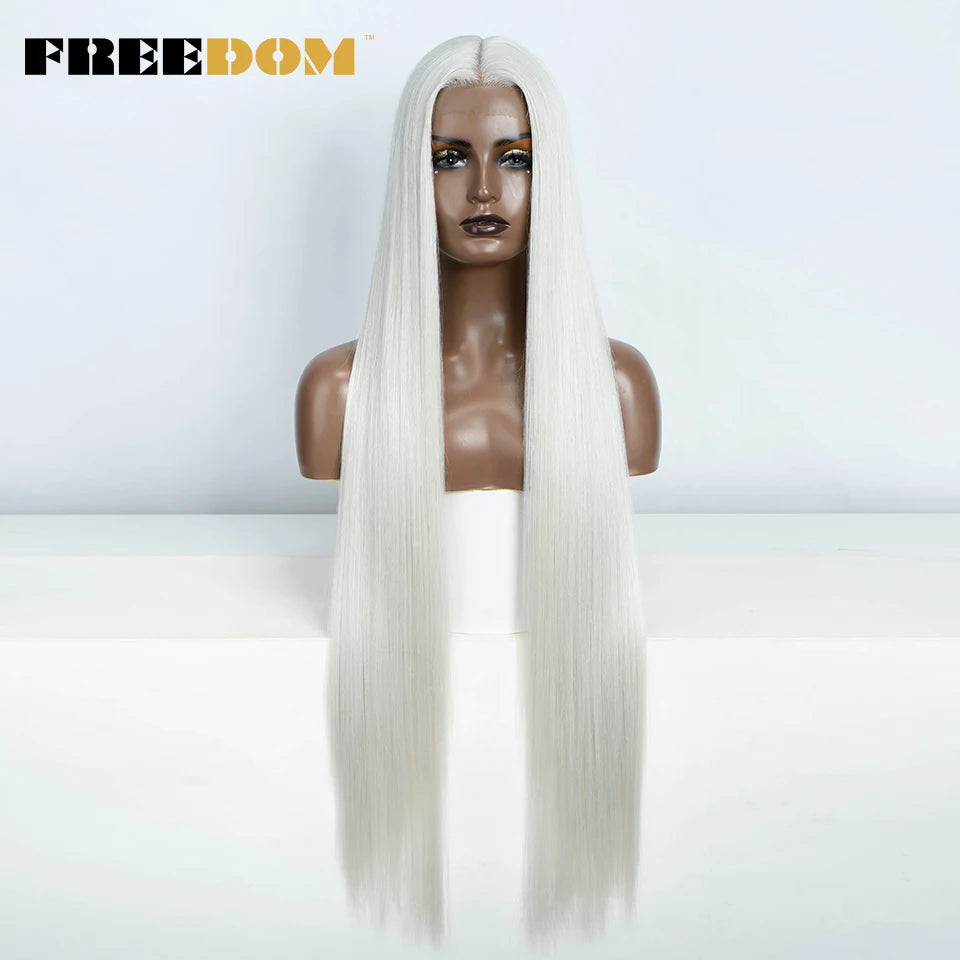 Straight Synthetic Lace Front Wigs - Various Colors Available