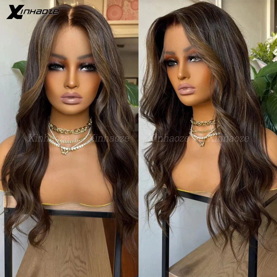Body Wave Human Hair Pre Plucked HD Lace Wig