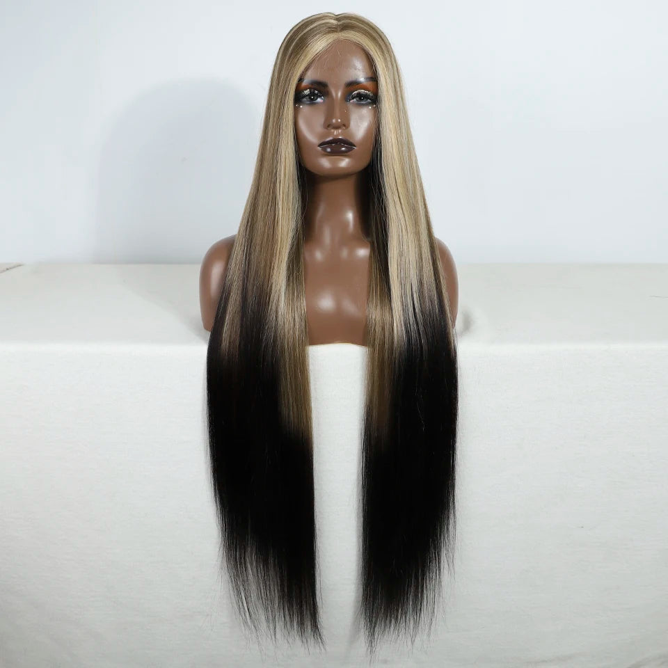 Straight Synthetic Lace Front Wigs - Various Colors Available