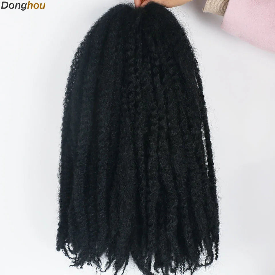 18 Inch Synthetic Marley Braiding Hair - Various Colors Available