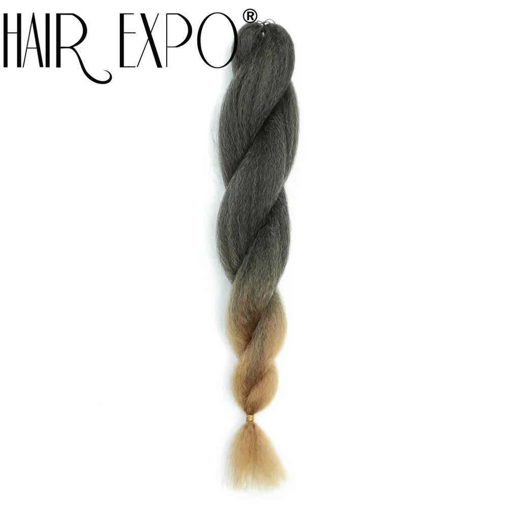 26Inch Yaki Straight Braiding Synthetic Hair - Various Colors Available