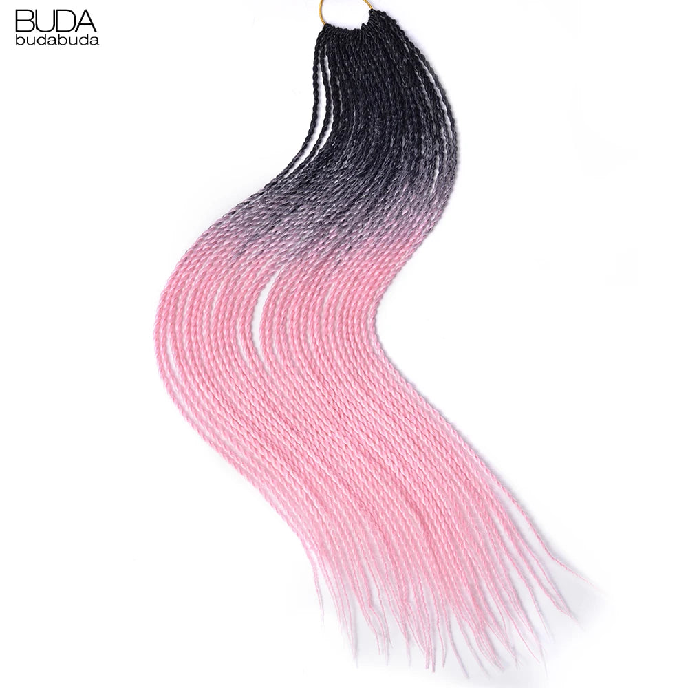 Synthetic Long Pre-Looped Box Braids Crochet Hair