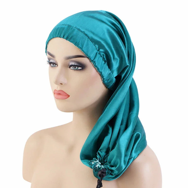 Unisex Elastic Bonnet  for Long Hair