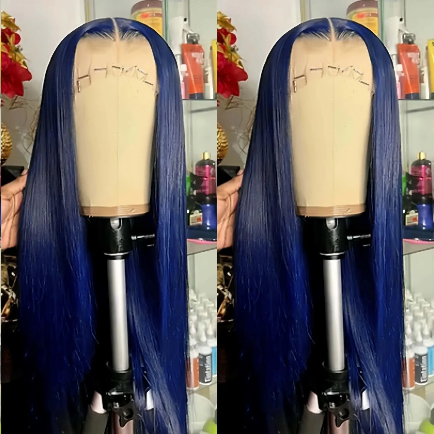 Synthetic Long Straight Lace Front Wigs - Various Colors Available