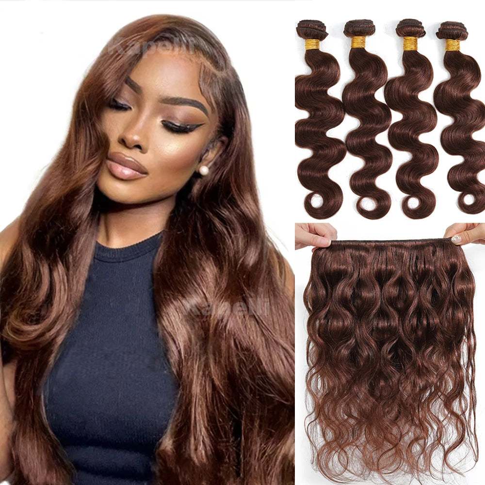 Body Wave Bundles - Human Hair (Two Colors Available)
