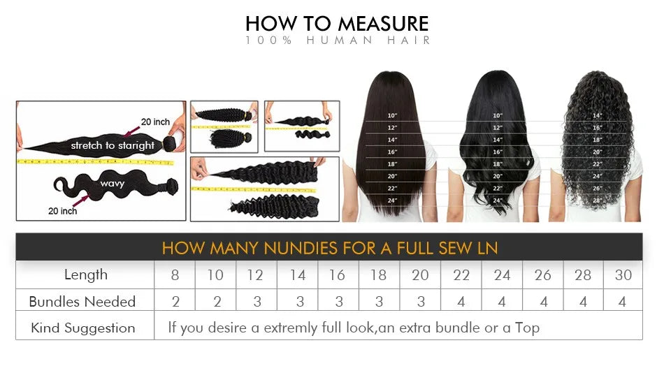 Silky Straight 100% Human Hair Bundles