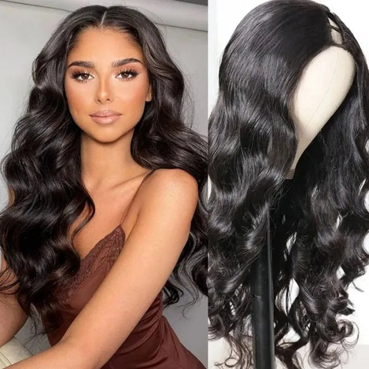 Body Wave - U  and V Part Wigs - Human Hair