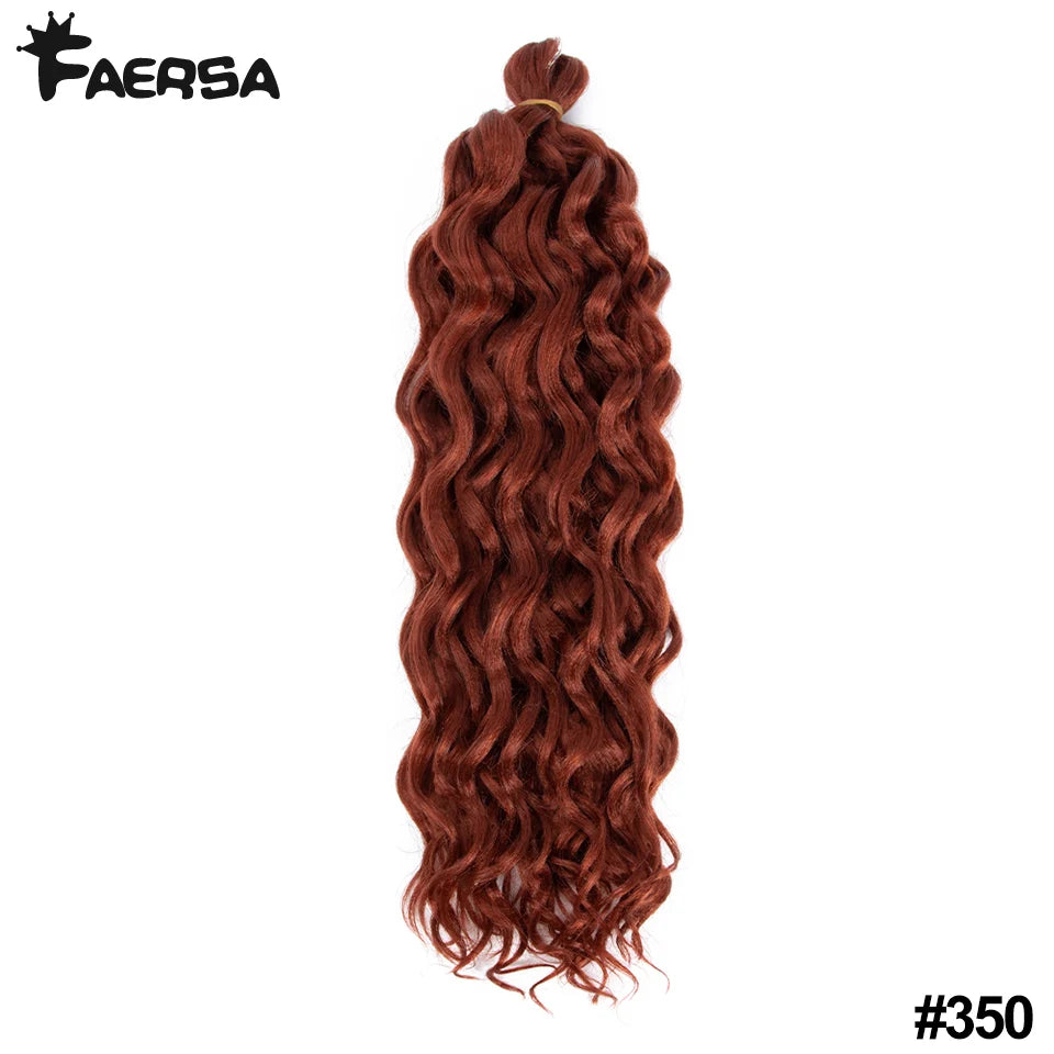 Deep Wavy Twist Synthetic Crochet Hair