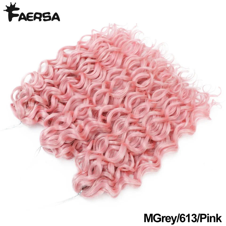 Deep Wavy Twist Synthetic Crochet Hair