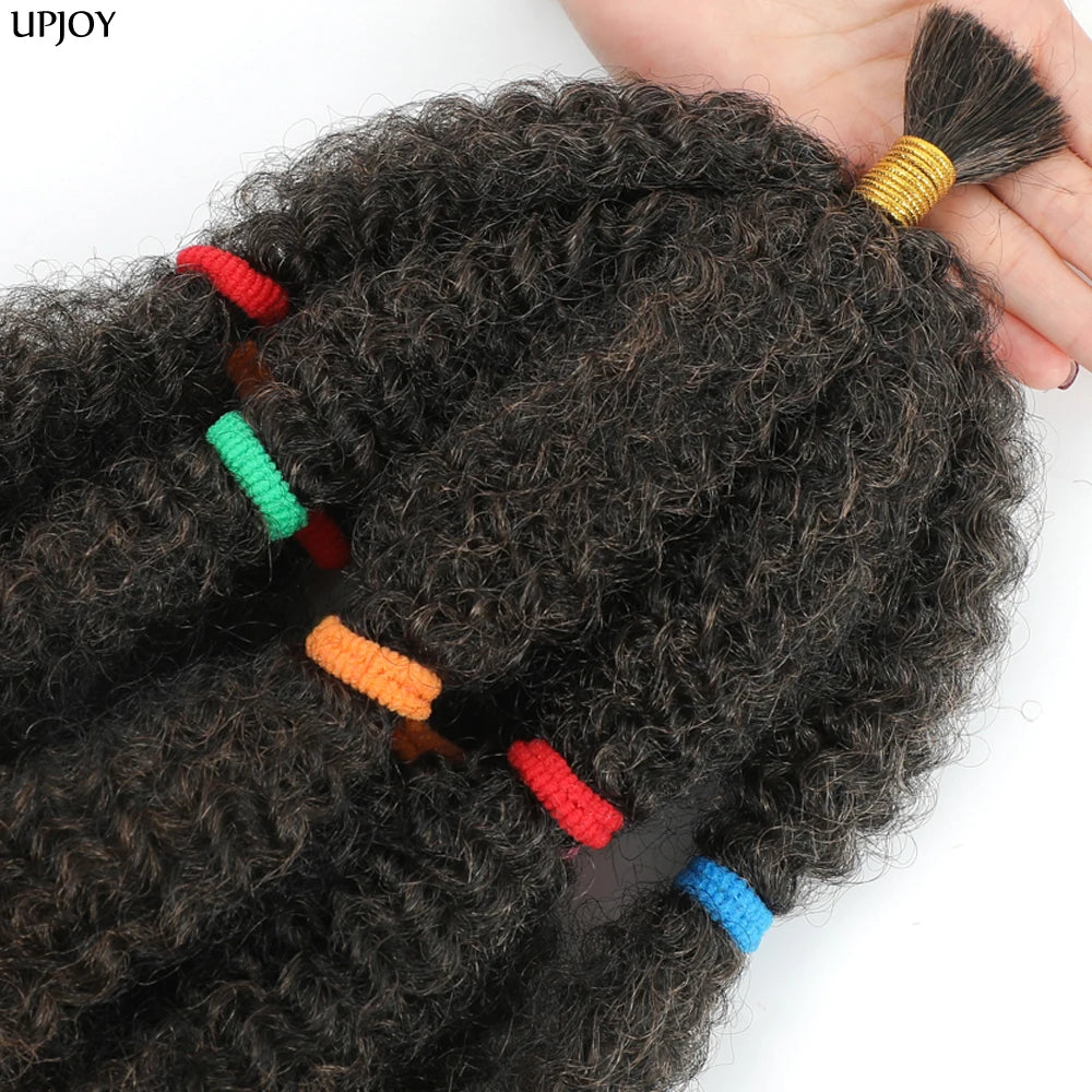 Afro Kinky Curly Marley Synthetic 12inch Hair - Various Colors Available