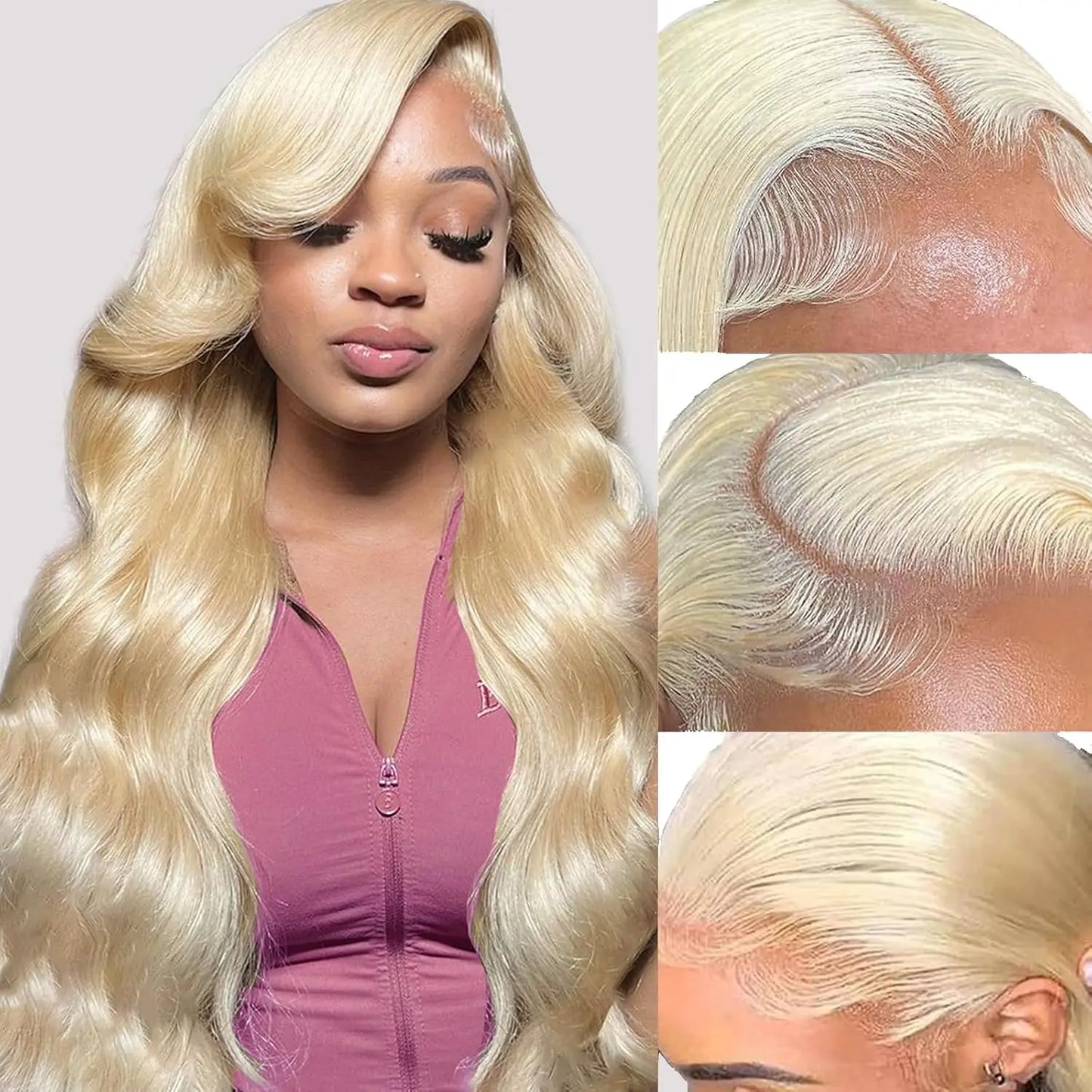 Blonde Body Wave - HD Lace Frontal Human Hair Wig