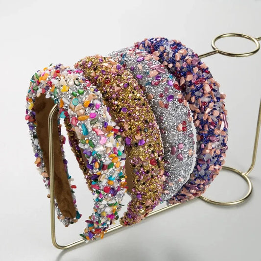 Colorful Crystal Candy Hair Band