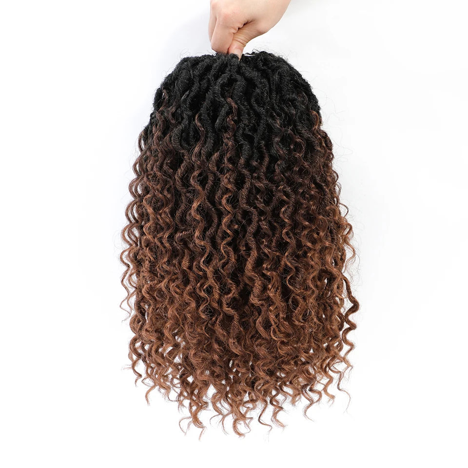 Faux Goddess Locs Synthetic Crochet Hair - Pre Looped