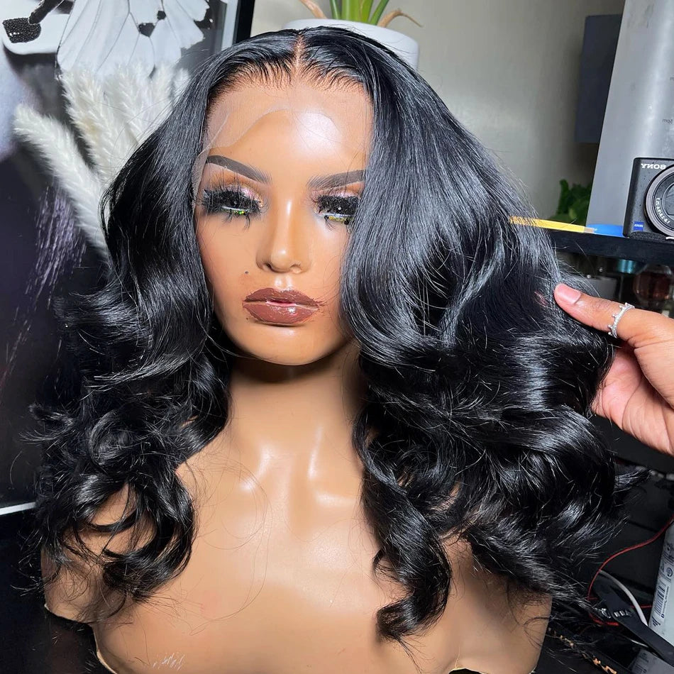 Body Wave Bob - Transparent Lace Frontal Human Hair Wig